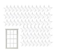 Étoiles en Papier | 60 Pièces Décorations Pailletées pour Mariage et Fête | 15 Centimètres Étoiles Pour Tableau D'Affichage - pour Diplôme École Maison Anniversaire Fête Noël