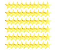 Étoiles en papier - Paillettes étoiles à cinq branches, décoration murale et de fête | Lot de 60 découpes en forme d'étoile en papier, kit de décoration de confettis étoilés étincelants de 15 cm pour