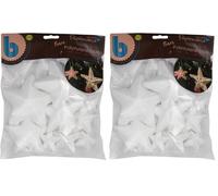 Étoiles en Polystyrène (8pcs) - Tailles Assorties (Lot de 2)