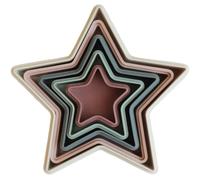 Mushie Étoiles à empiler – rose TU