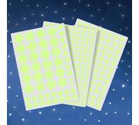Étoiles Phosphorescentes Lumineux,452 PCS Autocollants Fluorescent Enfant Autocollants Stickers pour Bébé Chambres d'Enfants Fille Garcon Plafond Décoration Etoile Fluorescente Chambre