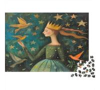 Étoiles, Prince, Oiseaux Cadeau Unique Décoration Intérieure Dessin animé Jeu Éducatif Challenge Toy Adultes & Enfants des 14 Ans 38x26cm/1000pcs