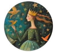 Étoiles, Prince, Oiseaux |Dessin Animé| Puzzles Amusants en Famille 1000pcs (67.5x67.5cm) Adultes