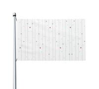 Étoiles Rayures Vector Extérieur Quatre Saisons Drapeau Double Face Vacances Drapeau Avec Boutonnière Décor Fond Fournitures De Fête