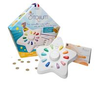 ETOILIUM - Jeu éducatif autocorrectif sans écran - Concentration, Motivation et autonomie - Enfants de 3 à 12 Ans - Fabriqué en France