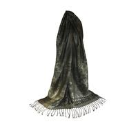 Etole chale femme Pashmina et Soie - Motifs Gui...