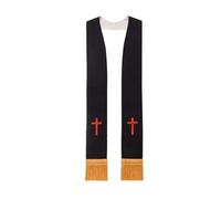 Étole de prêtre, Le prêtre multicolore brodé de polyester a volé for des cérémonies d'église