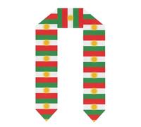 Étole De Remise De Diplômes Pour Adultes Ornée Du Drapeau Du Kurdistan Unisexe Pour Cérémonie Scolaire Ou Religieuse Cadeau De Fin D'Études