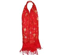 Etole écharpe chale femme - motifs Broderie - R...