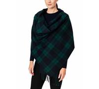 Étole écossaise en tartan 100% pure laine d'agneau pour femme - Châle doux et non irritant - Accessoire et cadeau authentique d'Écosse pour l'hiver, idéal en toute saison - Black Watch