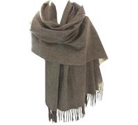 Etole en Cachemire et Laine Epaisse Grise