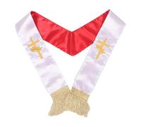 Étole Garnie Réversible en Satin pour Officiant de Mariage et Clergé