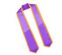Étoles pour l'obtention du diplôme 2024, étole d'honneur de remise des diplômes - Graduation colorée volée classe de 2024 Plain Graduate Stole - Étole de remise de diplôme polyvalente unisexe unie, ce