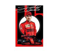 ETOMEY Charles Leclerc F1 Poster 2 sur toile Décoration de chambre à coucher Paysage sportif Décoration de bureau Cadeau sans cadre 30 x 45 cm