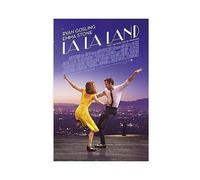 ETOMEY Poster de film de comédie romantique La La Land - Décoration de chambre à coucher, bureau, chambre - Cadeau sans cadre - 40 x 60 cm