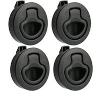 Etomvoop Lot de 4 serrures Push Lock pour camping-car, serrure à clapet, serrure de meuble, serrure de trappe d'accès, hublot à ras, casier, ascenseur à tiroir, serrure de hublot pour camping-car