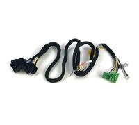 ETON UG ACCM2 Kit de câbles ISO haut niveau pour amplificateur ETON Micro 120.2 Connecteurs avec fiche 2 canaux