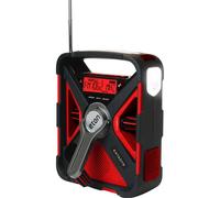 Eton - E60110554 - Radio d'urgence - Quest DAB+ Radio à manivelle avec batterie, solaire, LED et Bluetooth