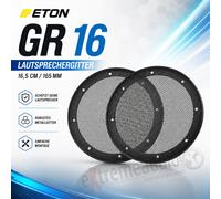 ETON GR16 Grill 16,5 cm Couvercle de haut-parleur Grill pour haut-parleur 165 mm