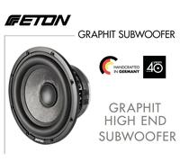 ETON Graphit 10-2 Subwoofer Chassis 25cm (10") 500 Watt, 2 x 2 Ohm