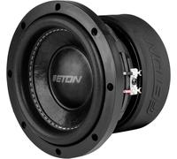 ETON MW 6.5 - Caisson de basses puissant de 16,5 cm - Basses longues et basses pour voiture - Avec aimant en ferrite - 2 x 2 ohms - 2 x 250 W - 1 pièce