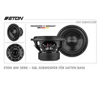 Eton Move MW 10 woofer 25 cm, châssis subwoofer 10" pouces 1100 watts