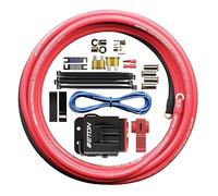ETON PCC 20 - Kit de câbles de connexion de courant de qualité supérieure - 20 mm² - Pour installation d'amplificateurs de voiture et caissons de basses actifs, kit de câbles d'alimentation avec