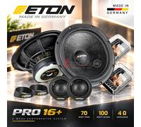 ETON PRO 16+ haut de gamme 16,5 cm / 6,5 pouces 2 voies composants système ha...