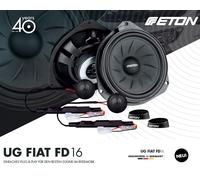 Eton MOsXtt at FD16-16,5 cm (6,5") Plug & Play Komponenten System, passgenaues Lautsprechersystem kompatibel mit Fiat Ducato