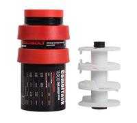 eTone Professional 120 135 Réservoir de développement avec 3 bobines en spirale pour rouleau de film 120 135 127 220 feuilles 4 x 5 en noir et blanc Accessoires pour chambre noire (réservoir)