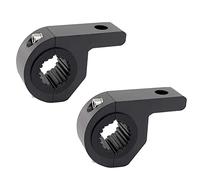 ETOPARS 2 Pièces 25mm-30mm Support de Montage Lumière Travail Universel Voiture Pince de Tube de Lumière Travail Bar Support Montage de Lampe Brouillard Camion
