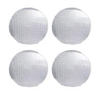 ETOPARS 4 Pièces Housses de Pneus 27-29 Pouces Imperméable Couvre Pneus de Voiture Film en Aluminium Housses De Roue De Secours Couverture Protecteur Anti Poussière