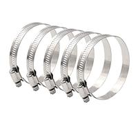ETOPARS 5 Pièces 2 pouces Colliers de Serrage 27-51mm Plage Réglable en Acier Inoxydable Serre Joints à Tuyau pour Fixation Famille Tuyau d'eau