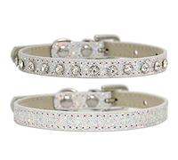 ETOPARS Collier Chat Diamant Scintillante 2 PS Colliers Réglable pour Chiot