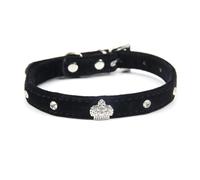 ETOPARS Collier de Chat avec Strass, Colliers Réglable avec Rivets
