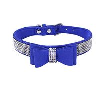 ETOPARS Collier de Chien Strass, Collier pour Chien Crystal Diamond, Collier en Strass pour Chien Mignon