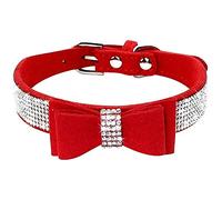 ETOPARS Collier de Chien Strass, Collier pour Chien Crystal Diamond, Collier en Strass pour Chien Mignon