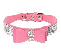 ETOPARS Collier de Chien Strass, Collier pour Chien Crystal Diamond, Collier en Strass pour Chien Mignon