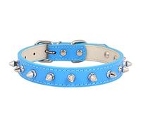 ETOPARS Collier Rivet pour Chats, Collier de Chien en Cuir Spiky