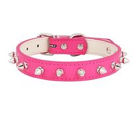 ETOPARS Collier Rivet pour Chats, Collier de Chien en Cuir Spiky