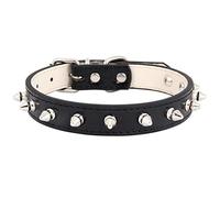 ETOPARS Collier Rivet pour Chats, Collier de Chien en Cuir Spiky
