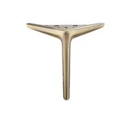 ETOPARS Remplacement de meubles pieds triangle en métal armoire vanité canapé chaise banc,pack de 2(Bronze,25cm)