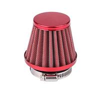 ETOPARS Rouge Filtre à Air de Moto Universel Kit de Filtre d'admission d'air pour Moto 42mm 43mm 44mm Clamp Induction Carburateur Filtre d'entrée d'air Kit