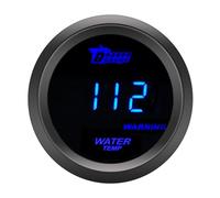 ETOPARS Universelle Voiture Jauge de Température d'eau 2 Pouces 52mm l'eau Température Jauge Numérique Fahrenheit Température d'eau Manometre Bleu Lumière Indicateur Eau Instruments