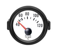ETOPARS Universelle Voiture Jauge de Température d'eau 2 Pouces 52mm l'eau Température Jauge Véhicule Température d'eau Pointeur Manometre Bleu Lumière Indicateur Instruments