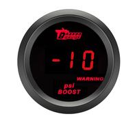 ETOPARS Universelle Voiture Turbo Suralimentation Jauge 2 Pouces 52mm Turbo Boost Jauge Numérique Psi Turbo Pression Manometre Rouge Lumière Indicateur Turbo Instruments