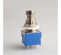 ETPBRIMSF Bouton d'interrupteur d'alimentation 3pdt Interrupteur à Bascule de pédale Pied Interrupteur en Marche