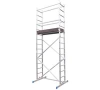 ETRA Echafaudage en aluminium hauteur de travail 5m