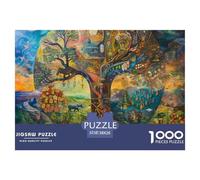 étrange Gros arbre1000 Pieces Jigsaw Puzzles for Adults Educhational Games Challenging Home Decors Great Gift Idea38x26cm/1000pcs