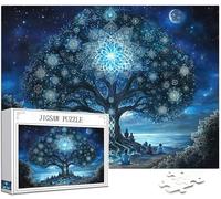 Étrange Puzzle 5000 Pièces Adultes, DIY Puzzle Arbre Couleur Puzzles, Jigsaw Jeu éducatif effrayant, Ddifficile pour Adultes avec Emballage Cadeau for Decoration Chambre Murale, Cadeau Homme, Model297
